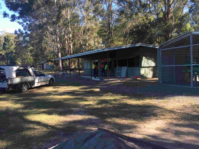 Wominjeka Park - Toilets, main shed and store